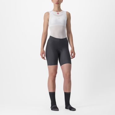 Castelli Prima short Dunklegrau Damen 