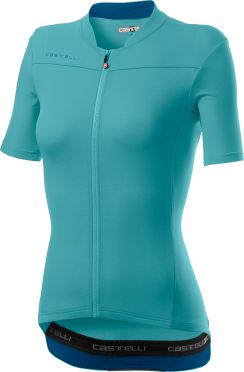 Castelli Anima 3 SS Trikot Celeste Blau Damen