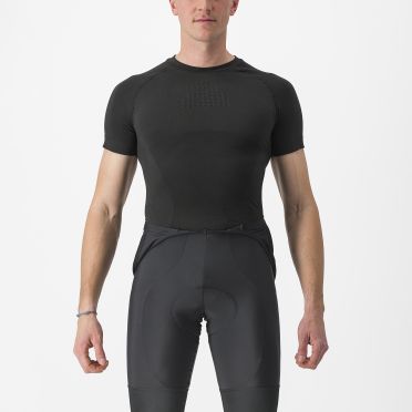 Castelli Core Seamless Unterwäsche Kurzarm Schwarz Herren
