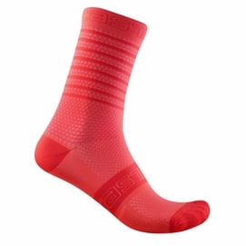 Castelli Superleggera T 18 Radsocken Rosa Damen