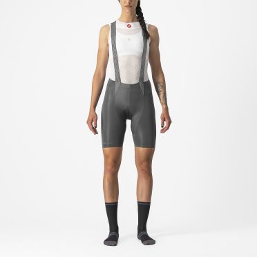 Castelli Free Aero RC Bibshort Grau Damen 