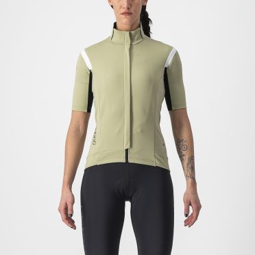 Castelli Gabba RoS 2 Radjacke Kurzarm Grun Damen 