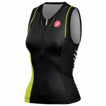 Castelli Core tri top schwarz/lime Damen 14120-431