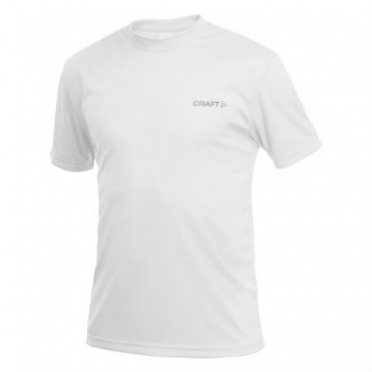 Craft Prime Kurzarm Laufshirts Weiß Herren
