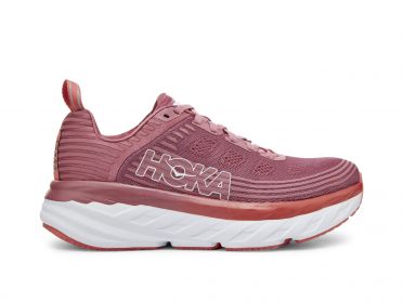 Hoka One One Bondi 6 Laufschuhe Rosa Damen