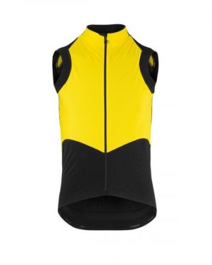 Assos Tiburugiletéquipe Ärmellos Weste Gelb Herren