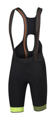Sportful Bodyfit pro ltd Bibshort Schwarz/Gelb Fluo Herren