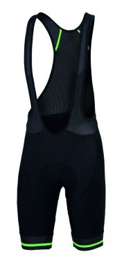 Sportful Classic race Bibshort Trägerhose Schwarz/Grün Herren