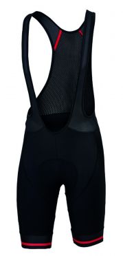 Sportful Classic race Bibshort Trägerhose Schwarz/Rot Herren