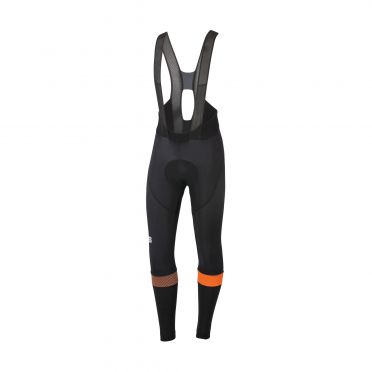 Sportful Bodyfit pro bibtight Trägerhose Schwarz/Orange Herren