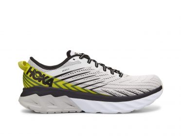 Hoka One One Arahi 4 Laufschuhe Grau/Gelb Herren
