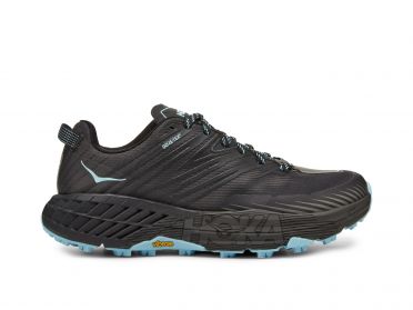 Hoka One One Speedgoat 4 GTX Trail Laufschuhe Schwarz Damen