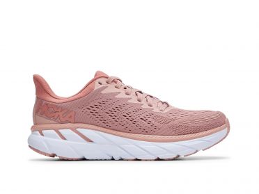 Hoka One One Clifton 7 Laufschuhe Rosa Herren