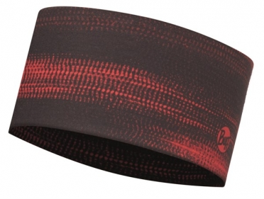 BUFF Headband Stirnband stroke Rot