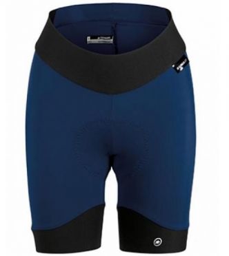 Assos Uma GT Half Radhose Blau Damen