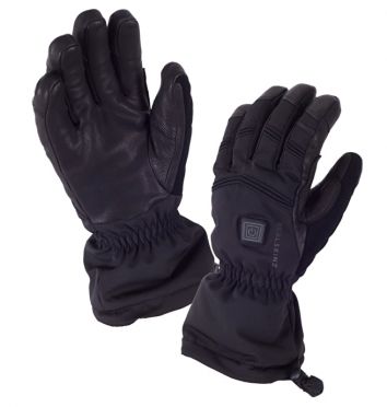 SealSkinz Extreme cold weather beheizter Radhandschuhe Schwarz