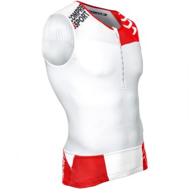 Compressport Tr3 tank top Compression Weiß