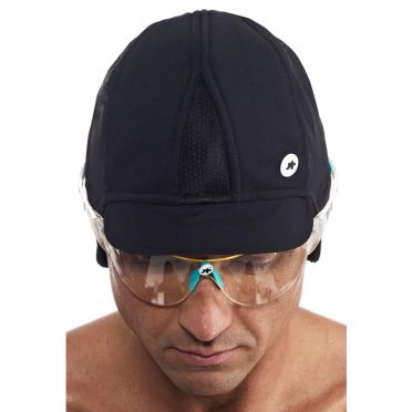 Assos FuguHelm Winter Unterhelm Schwarz