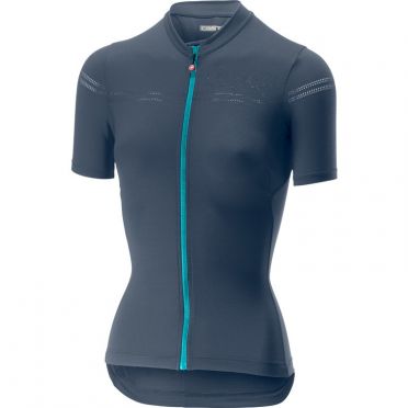 Castelli Promessa 2 Jersey Blau Damen