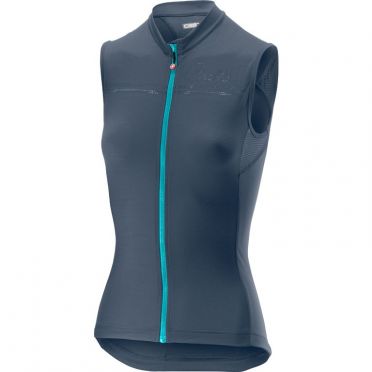 Castelli Promessa Ärmelloses Blau Damen