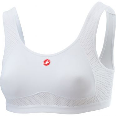 Castelli Rosso Corsa Bra Weiß Damen 