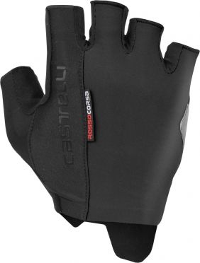 Castelli Rosso Espresso Radhandschuhe Schwarz Herren