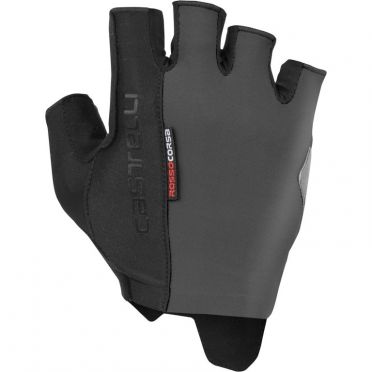 Castelli Rosso Espresso Radhandschuhe Grau Herren