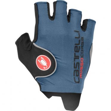 Castelli Rosso Pro Radhandschuhe Blau Herren