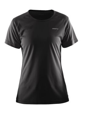 Craft Prime Kurzarm Laufshirts Schwarz Damen 