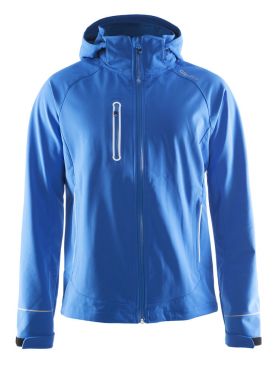 Craft Cortina soft shell Winterjacke Blau Herren