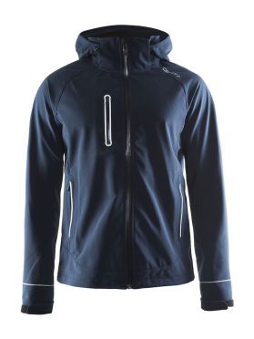 Craft Cortina soft shell Winterjacke Blau/Navy Herren 