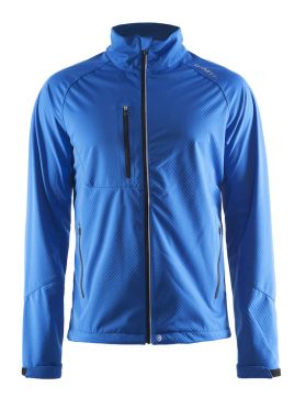 Craft Bormio Shoft Shell Winterjacke Blau Herren