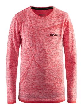 Craft Active Comfort Langarm Unterwäsche Rot/Poppy Kinder