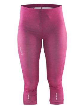 Craft Mind capri 3/4 Laufhose Rosa Damen