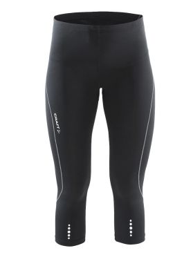 Craft Mind capri 3/4 Laufhose Schwarz Damen