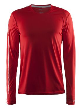 Craft Mind Langarm Laufshirt Rot Herren