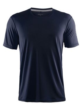 Craft Mind Kurzarm Laufshirt Blau/Navy Herren
