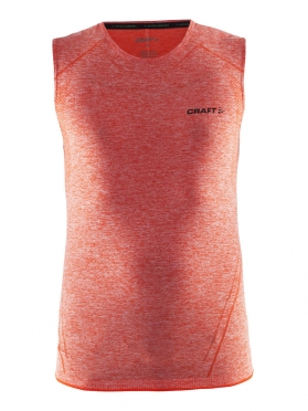 Craft Active Comfort Ärmelloses Unterhemd Rot/heat Herren