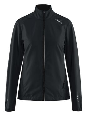 Craft Mind Blocked Laufjacke Schwarz Damen