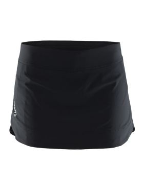 Craft Pep skirt Laufrock Schwarz Damen