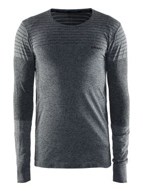 Craft Cool comfort Langarm Unterwäsche Schwarz/Melange Herren