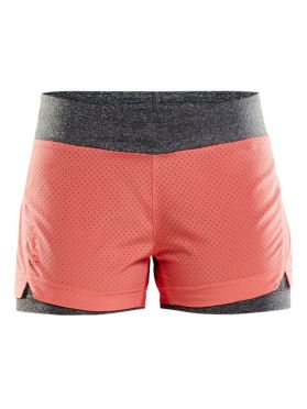 Craft Breakaway 2-in-1 Laufshort Rosa Damen