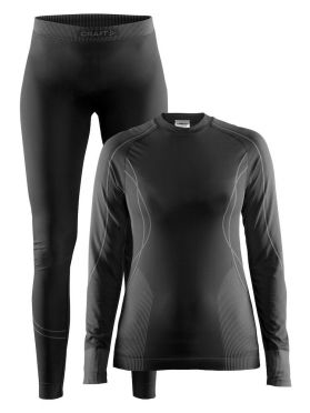 Craft Seamless Zone Funktionsunterwäscheset Schwarz Damen