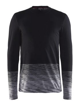 Craft Wool Comfort 2.0 Langarm Unterwäsche Schwarz Herren