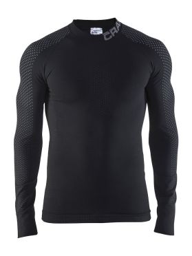 Craft Warm Intensity CN Langarm Unterwäsche Schwarz/Granite Herren