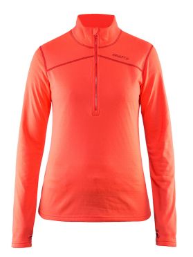 Craft Pin halfzip Ski Pullover Rosa Damen