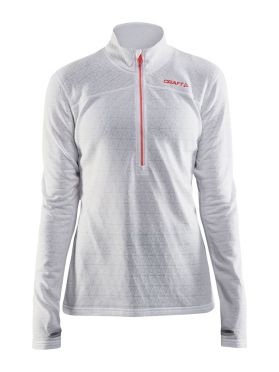 Craft Pin halfzip Ski Pullover Weiß Damen