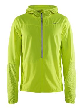 Craft Brilliant 2.0 hood Laufjacke Gelb Herren