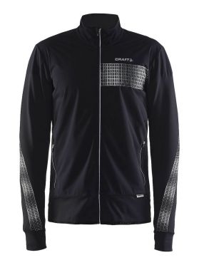 Craft Brilliant 2.0 warm Laufjacke Schwarz Herren