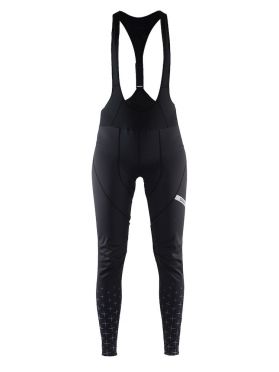 Craft Belle Glow Bib Tights Schwarz Damen